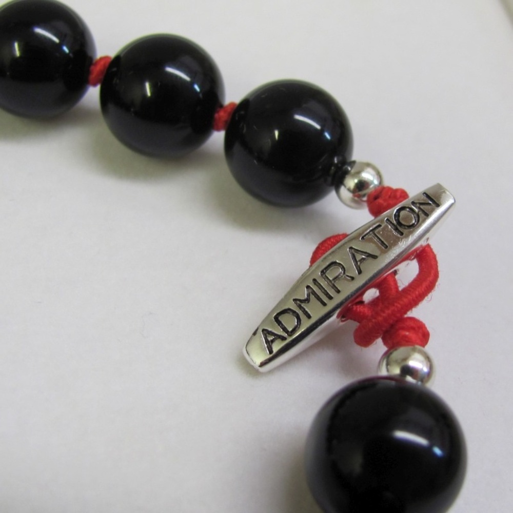 Sterling Silver ADMIRATION Inspirational Bracelet - Picture 4 of 8